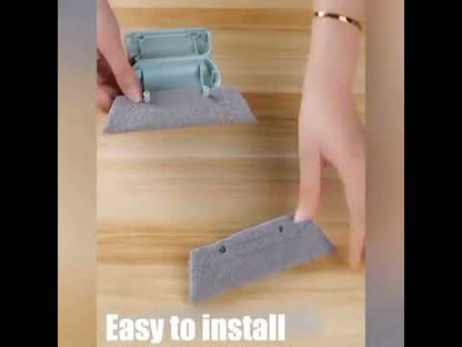 Window Door Track Cleaning Brush, Gap Groove Sliding Tools Dust Cleaner